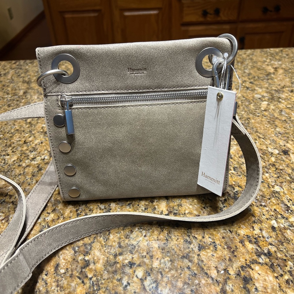 Hammitt Crossbody Bag with Silver Accents